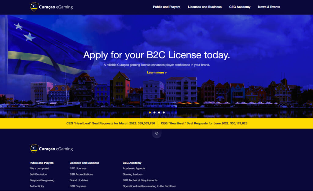 Apply for your B2C License today.