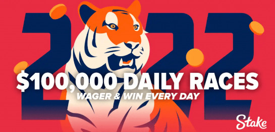 $100,000 DAILY RACES
WAGER&WIN EVERY DAY Stake