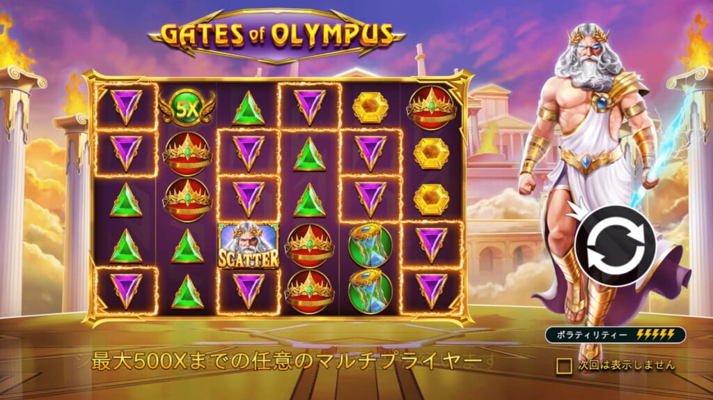 ゲーツオブオリンポス（Gates of Olympus）