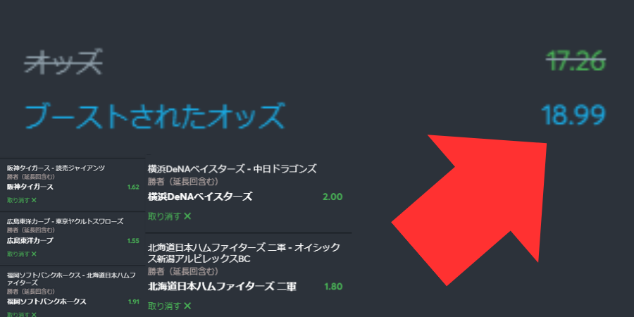 マルチベットブースト